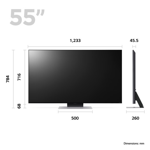 LG QNED MiniLED QNED86 55 4K Smart TV