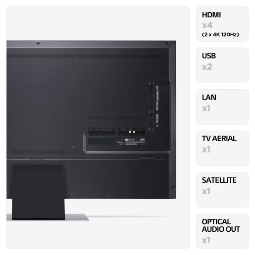 LG QNED MiniLED QNED86 55 4K Smart TV