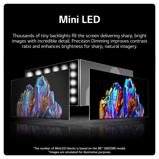 LG QNED MiniLED QNED86 55 4K Smart TV