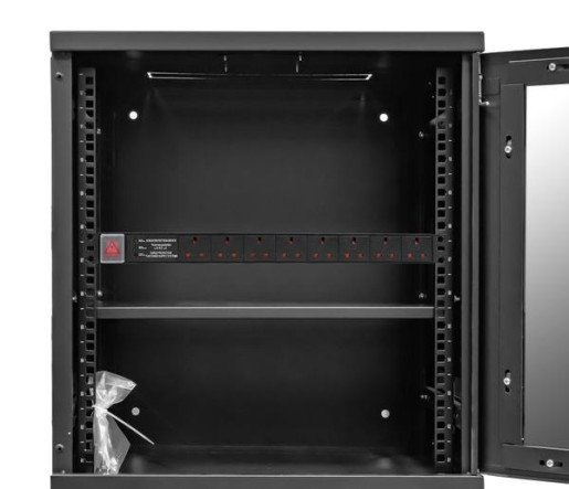 1U 8Way Hori IEC C13 10A PDU IECC14 RM
