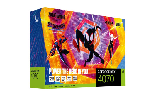 GPU NV RTX4070 12GB FAN AIRO SPIDERMAN
