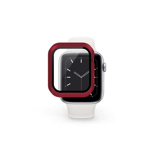 Glass Case Apple Watch 4/5/6/SE 44mm Red