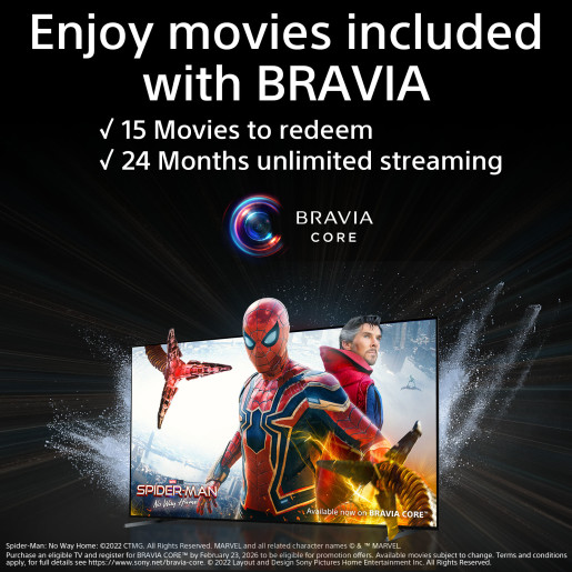 83 A84L Bravia 4K UHD OLED Smart TV