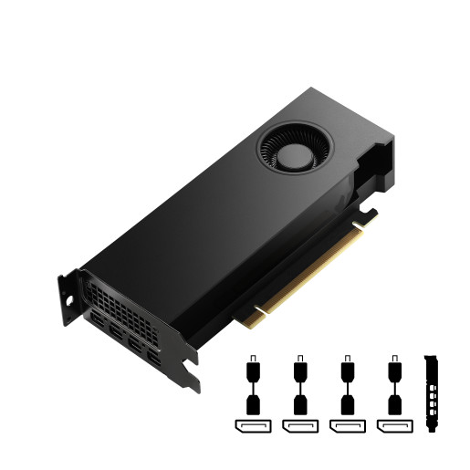 GPU NV RTX4000 20GB GDDR6 ADA LP-PB Fan