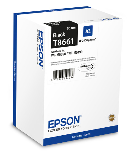 T8661 Black Ink Cartridge 56ml