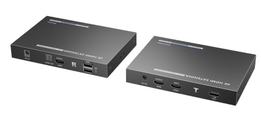 4K KVM 60hz Console Extender with POC Ov