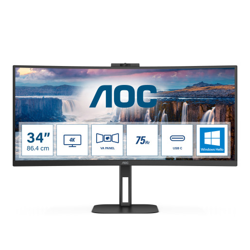 ASUS 34 Ultrawide Curved USB-C Docking Monitor (VA34VCPSN) - 21:9 QHD  (3440 x 1440), 1500R Curvature, 100Hz, Adaptive Sync, USB Hub, RJ45, Eye  Care, Frameless, VESA Wall Mountable, Height Adjustable 