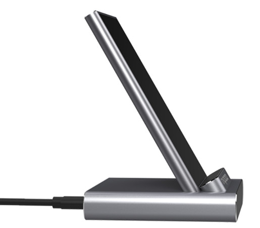 XC350 Wireless Charging Stand - Silver