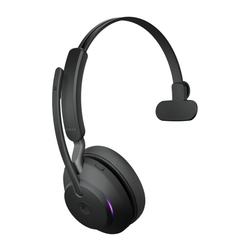 Evolve2 65 USB-A Teams Mono Stand Black
