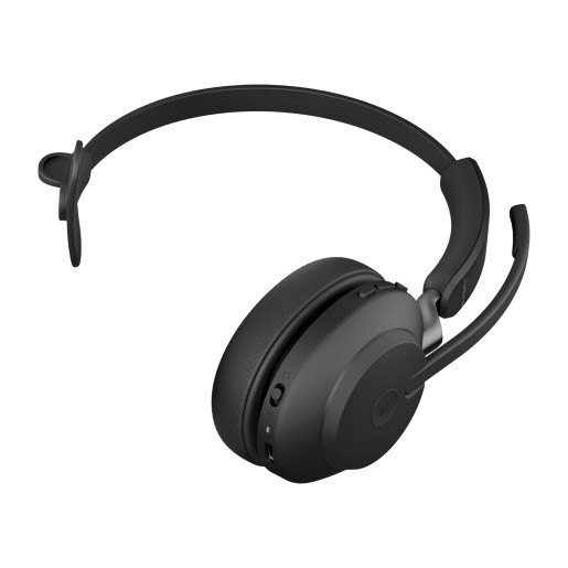 Evolve2 65 USB-A Teams Mono Stand Black