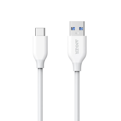 Powerline USB-C to USB 3.0 0.9m White