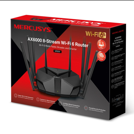 AX6000 8-Stream Wi-Fi 6 Router
