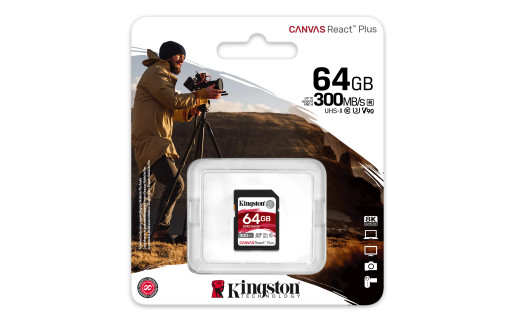 FC 64GB Canvas React Plus SD