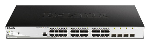 24-Port PoE 4-Port Gbps SFP Port Switch