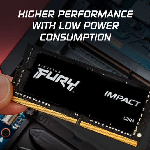 D4 SoD 2666MHz 32GB 2x16 Kit FURY Impact
