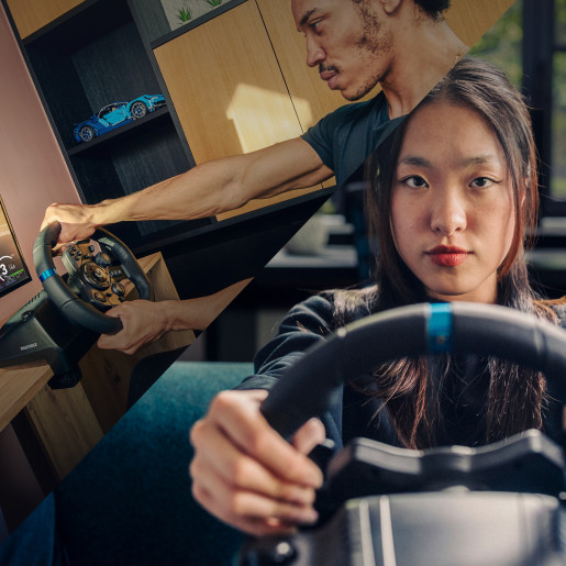G923 Racing Wheel and Pedals