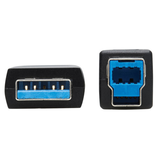 USB 3.2 PLENUM FIBER AOC A/B M/M BLK 15M