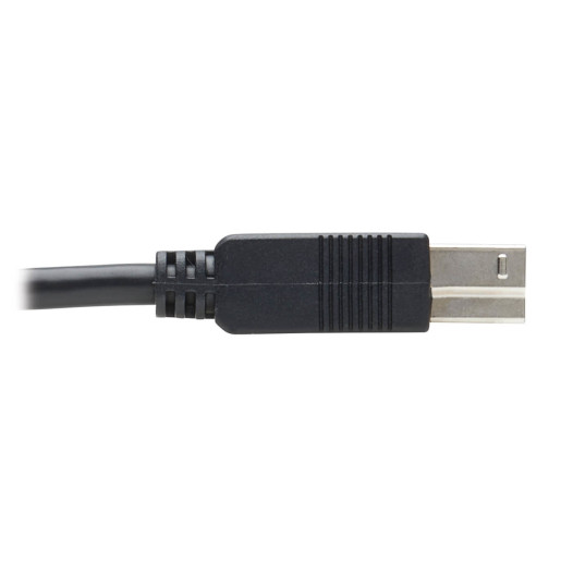 USB 3.2 PLENUM FIBER AOC A/B M/M BLK 15M