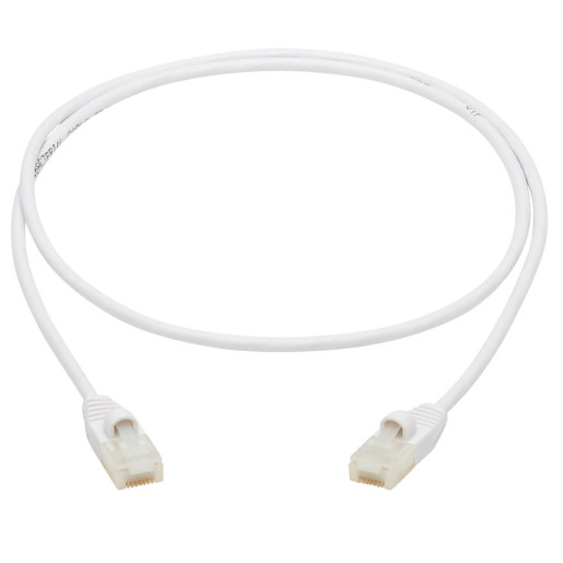 Cat6a Antibacterial Slim UTP RJ45 0.91m