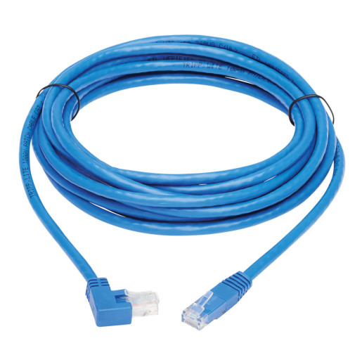 Cat6 Cable Rght Angle M/M UTP Blue 6.09M