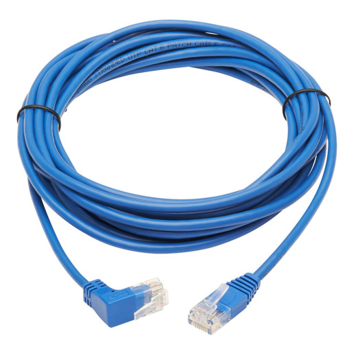 Cat6 Cable Up Angle Slim M/M Blue 6.09M
