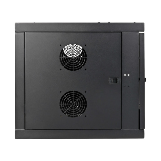 9U Wallmount Rack Wide Cable Management