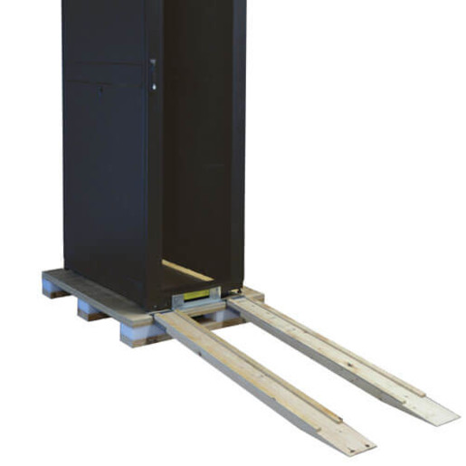 25U Rack Shock Pallet w/ Doors & Sides