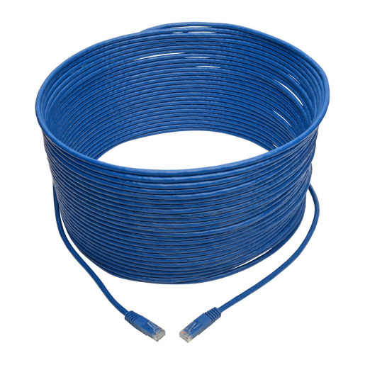 Cat6 Cat5e Molded Patch Cable BLU 22.86m