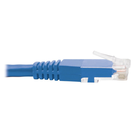 Cat6 Cat5e Molded Patch Cable BLU 22.86m