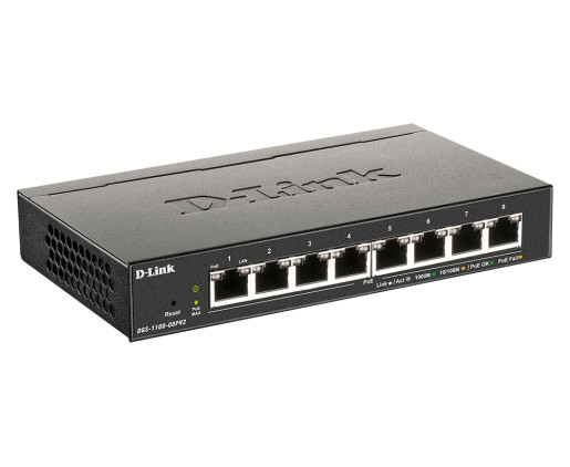 8-Port PoE Gigabit Smart Managed Switch