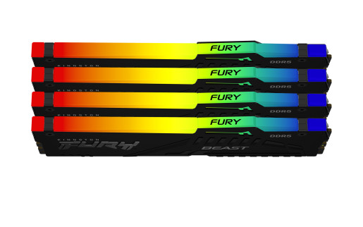 D5 D 5200 64GB Kit 4X16 Fury Beast RGB