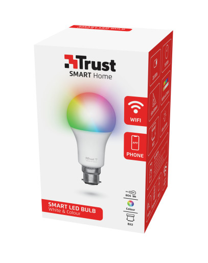 B22 Smart WIFI Bulb White and Colour