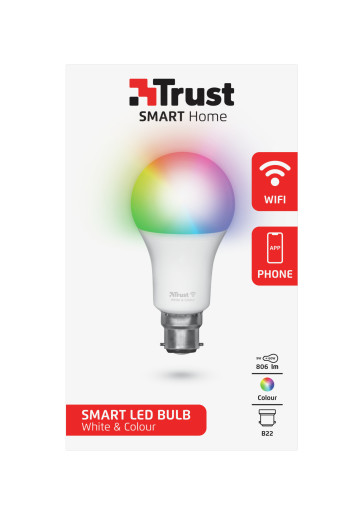 B22 Smart WIFI Bulb White and Colour