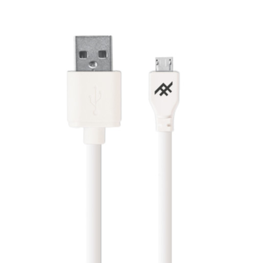 Cable-USB-A To Micro USB 1M - White