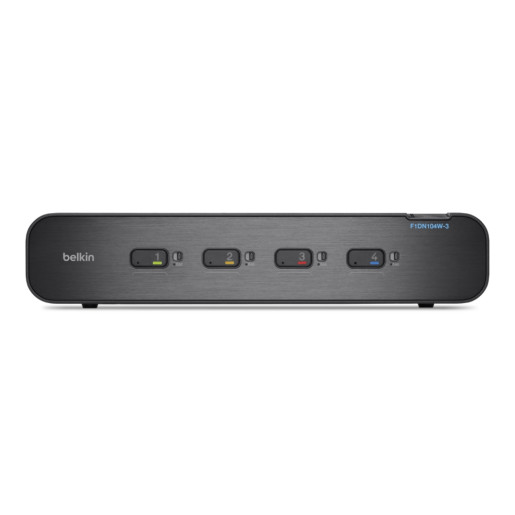 Secure DP KVM 4Port Dual-Head F1DN104W-3