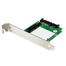 SATA- mSATA SSD Adptr w/Full & LP Brkts SATA- mSATA SSD Adptr w/Full & LP Brkts