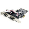 4Port Native PCIe RS232 Serial Adpt Card