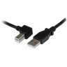 2m USB 2.0 A to Left Angle B Cable - M/M 2m USB 2.0 A to Left Angle B Cable - M/M