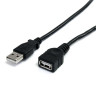 6 ft Black USB 2.0 Extension Cable 6 ft Black USB 2.0 Extension Cable