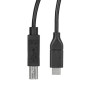 0.5m USB C to USB B Printer Cable