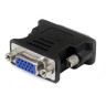 DVI to VGA Cable Adapter - Black - M/F