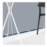 100 Cable Tie Mounts - Adhesive Tape