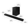 A550 Soundbar with Wireless Sub