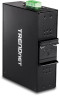 10-Port Hard Indus Gig PoE+ DINR Switch