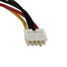 LP4-SATA Power Cable Adpt w/Floppy Power
