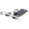 2-Port PCI RS232 Serial Adapter Card DB9