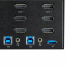2-Pt Triple Video DisplayPort KVM Switch