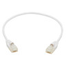 Cat6a Antibacterial Slim UTP RJ45 0.31m