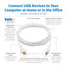 USB-A To USB-B Antibacterial Cbl 3.05m
