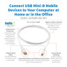 USB-A To USB Mini-B Antibacterial 1.83m